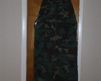 Mens Camouflage Bibs