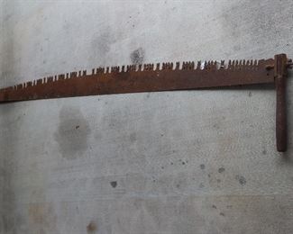 Antique Two Man Saw