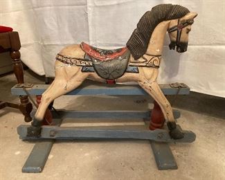 Antique hobby horse