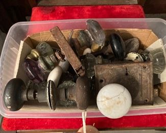 Antique door hardware