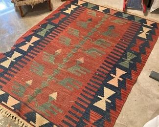 Turkish kilim rug
