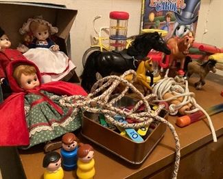 vintage toys and dolls