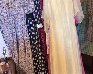 Vintage dresses and gowns