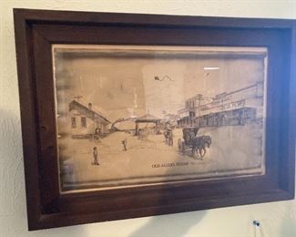 Vintage Weatherford drawing