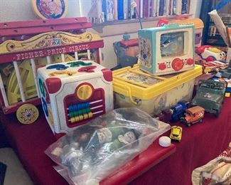 Vintage Fisher Price Circus toys