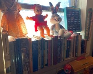 books and dolls