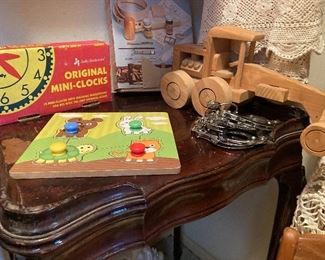 Vintage toys and games