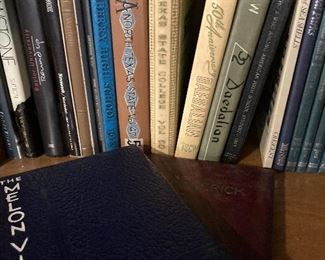 North Texas State University, Texas Women's College and are high school year books