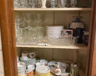 drinkware and dishes