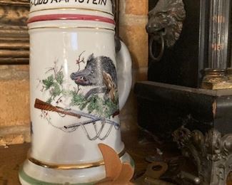 Ramstein Air Base hand-painted beer stein