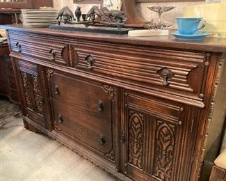 antique buffet sideboard