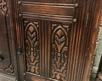carved buffet sideboard