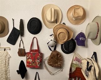 hats and handbags