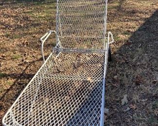 vintage patio lounger