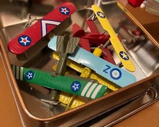 vintage toy airplanes