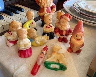 vintage Christmas figurines
