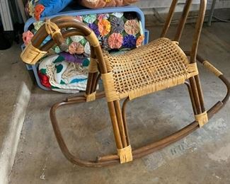 rattan hobby horse