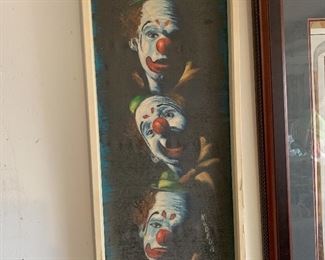 clown print