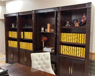 Sligh bookcases (4 total, sold as a set of 4)