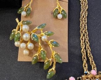 Marked costume jewelry