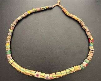 554:  Rare Antique Necklace Venetian Millefiori
Est. $400-$800
