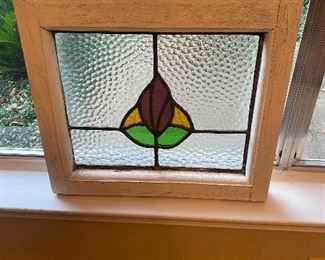 Beautiful vintage Stainglass window