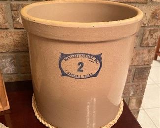 Marshall pottery number 2 crock Made in Texas