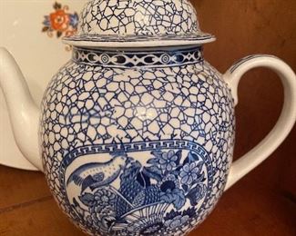 Made in England pottery teapot