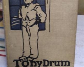 1898 Tony Drum by Edwin Pugh, Condition Good, staining on cover