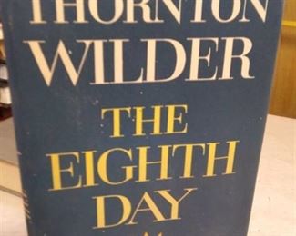 1967 1st Edition The Eighth Day by Thornton Wilder, condition VG