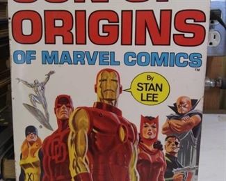 1975 Son Of Origins Of Marvel Comics by Stan Lee, Condition fair, cover damage, dogeared pages, see all pics