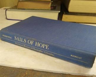 1973 1st American Edition 2nd Printing Sails of Hope by Simon Wiesenthal, condition good