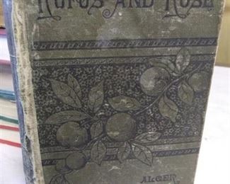 1870 Rufus And Rose by Horatio Alger Jr., Condition fair for age, cover wear