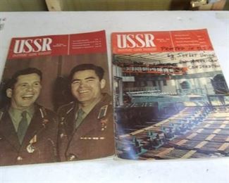 1962 USSR Magazines, condition good