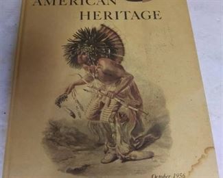 1956 Vol. 7 No. 6 American Heritage, condition poor