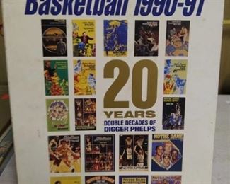 Notre Dame Basketball 1990-91, condition good