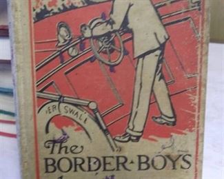 1914 The Border Boys along the St. Lawrence by Fremont B. Deering, Condition fair, cover wear and writing on cover page