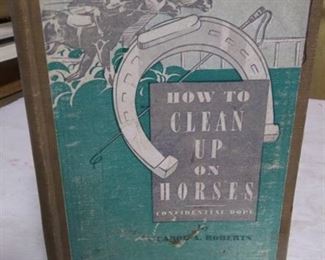 RARE FIND! 1939 How To Clean Up On Horses Topeka, Ks Souvenir Joke Book