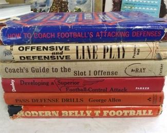 Vintage Books About Football, Condition good, Some dustcover damage