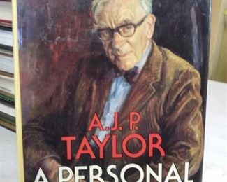 1983 1st American Edition A.J.P. Taylor A Personal History, Condition fair, dustcover damage