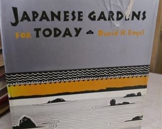 1962 4th printing Japanese Gardens For Today by David H. Engel, condition good, dustcover damage