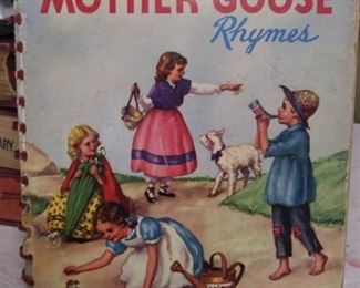 1949 Happy Mother Goose Rhymes, condition good for age