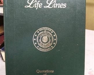 1985 1st/1st Edition Life Lines Quotations of Victor Paul Wierwille, condition VG