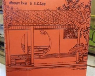 1950 Chinese Houses & Gardens by Henry Inn and S. C. Lee, condition good, Some dustcover wear, large book