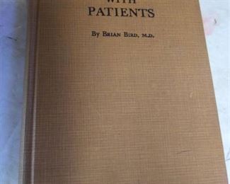 1955 Talking with Patients by Brian Bird M.D., condition good, some pencil underlines