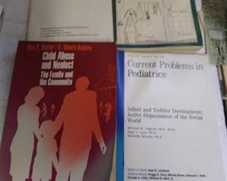 Pediatric Books, paperbacks, condition fair