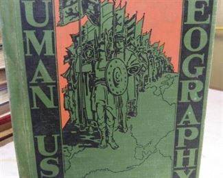 1936 Human Use Geography, State of Kansas, Book Two, condition poor, water damage