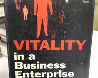 1960 Vitality in a Business Enterprise by Frederick R. Kappal, condition good