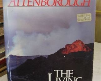 1984 1st American Edition The Living Planet by David Attenborough, condition fair, cover warped