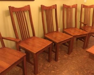 Mission Style Dinning Chairs